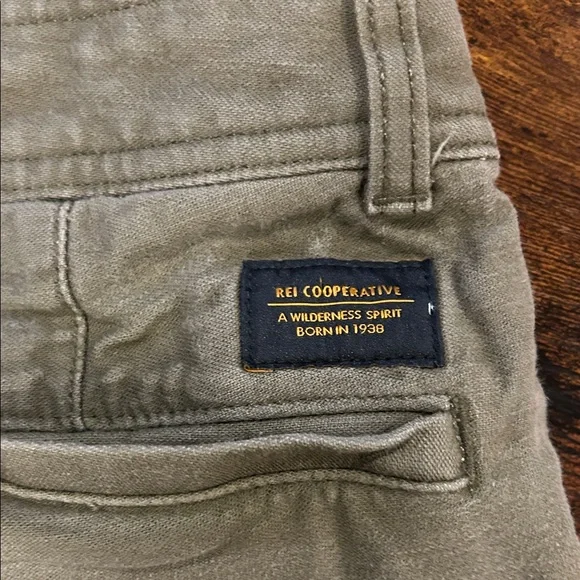 REI double knee Olive Green Jogger Pants - Picture 8 of 12
